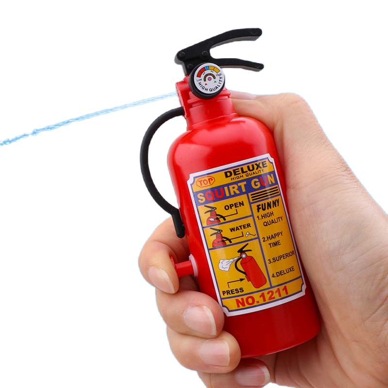 Fire Extinguisher Small - 2ชิ้นสนุก apar MINI ปืนฉีดน้ำของเล่นกลางแจ้งสระว่ายน้ำชายหาดของเล่นในช่วงฤดูร้อนปืนฉีดดับเพลิงสำหรับเด็กงานปาร์ตี้