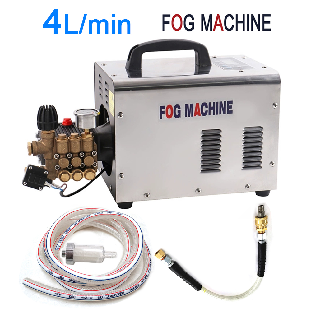 Flood Barrier Bag - 4L/Min เครื่องหมอก 40-80bar แรงดันสูง Fogging ปั๊มสําหรับ