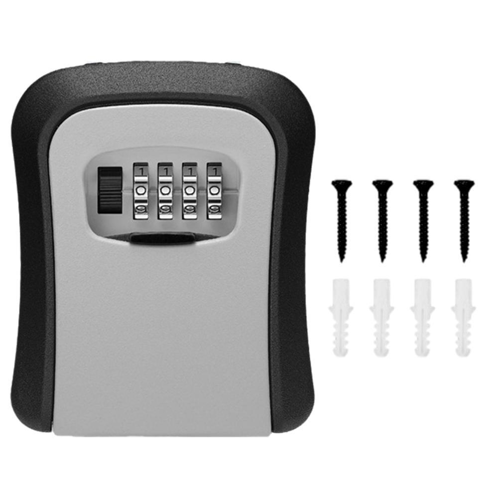 Lockbox Key Secure - กล่องล็อคกุญแจแบบติดผนัง รหัสผ่าน 4 หลัก ปลอดภัย ไม่ต้องใช้กุญแจ