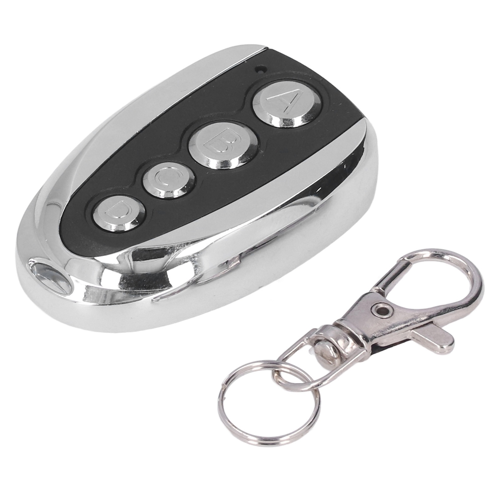 Security Chain Door - รีโมทคอนโทรลประตูโรงรถ 433MHz 4 ปุ่ม ป้องกันการโจรกรรม พร้อมพวงกุญแจสำหรับระบบความปลอดภัยประตูม่าน