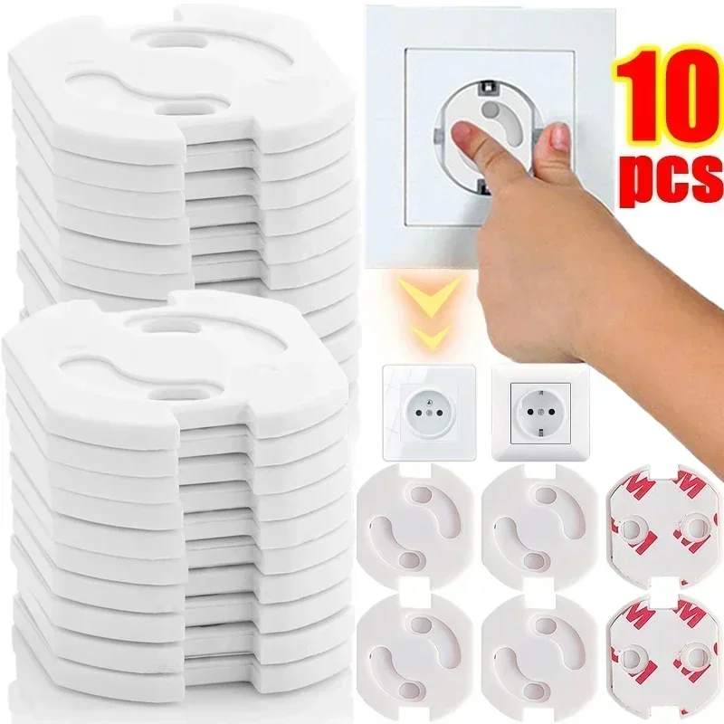 Outlet Cover Baby - 1/10pcs เด็กความปลอดภัยเด็กไฟฟ้า SOCKET Outlet ปลั๊กป้องกันความปลอดภัย 2