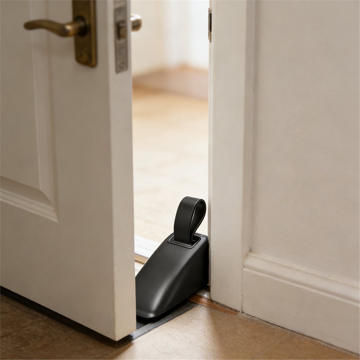 Door Stop Alarm - อุปกรณ์กันขโมยแบบพกพา ปี 2026 ตัวล็อคประตูพร้อมสัญญาณเตือนภัย สำหรับผู้หญิง ใช้ในบ้าน