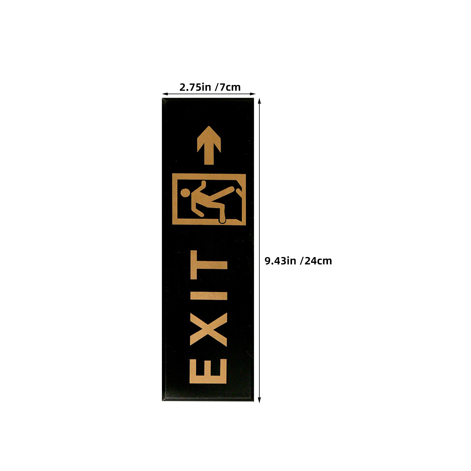 ป้ายทางออกฉุกเฉินอะคริลิกแบบมี - Emergency Exit Sign บทวิจารณ์และราคา