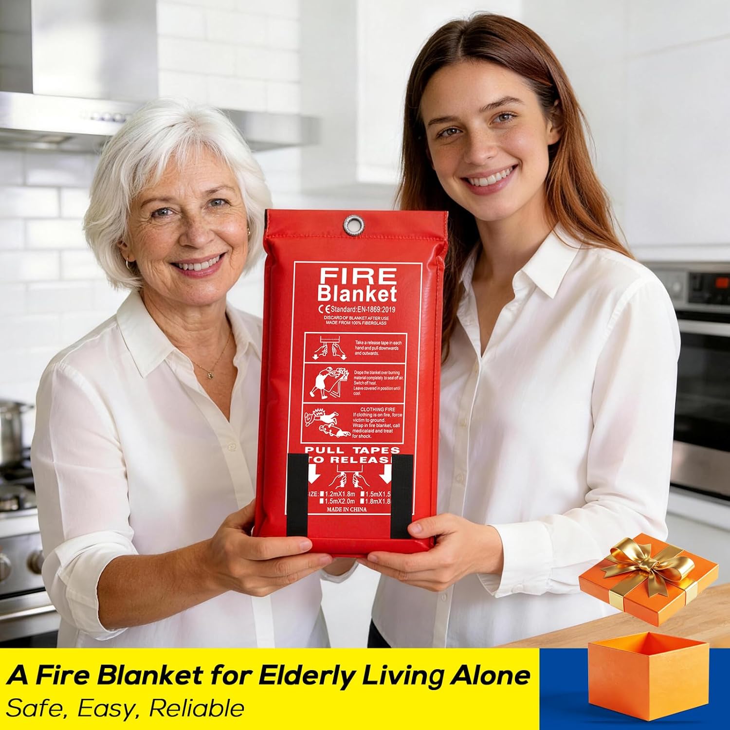 ผ้าห่มกันไฟฉุกเฉินรุ่นใหม่ล่าส - Fire Blanket Kitchen บทวิจารณ์และราคา