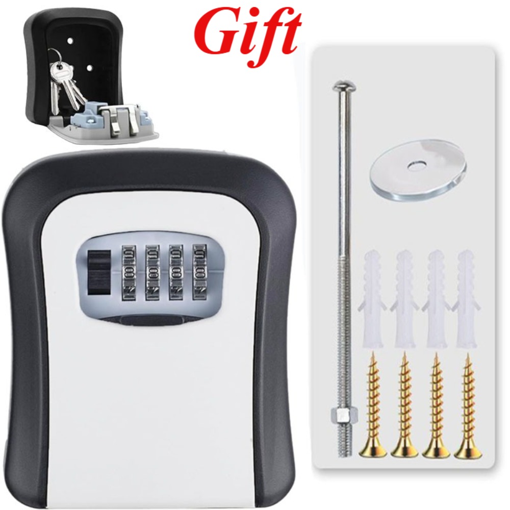 กุญแจปลอดภัยติดผนังกล่องล็อคกั - Lockbox Key Secure บทวิจารณ์และราคา