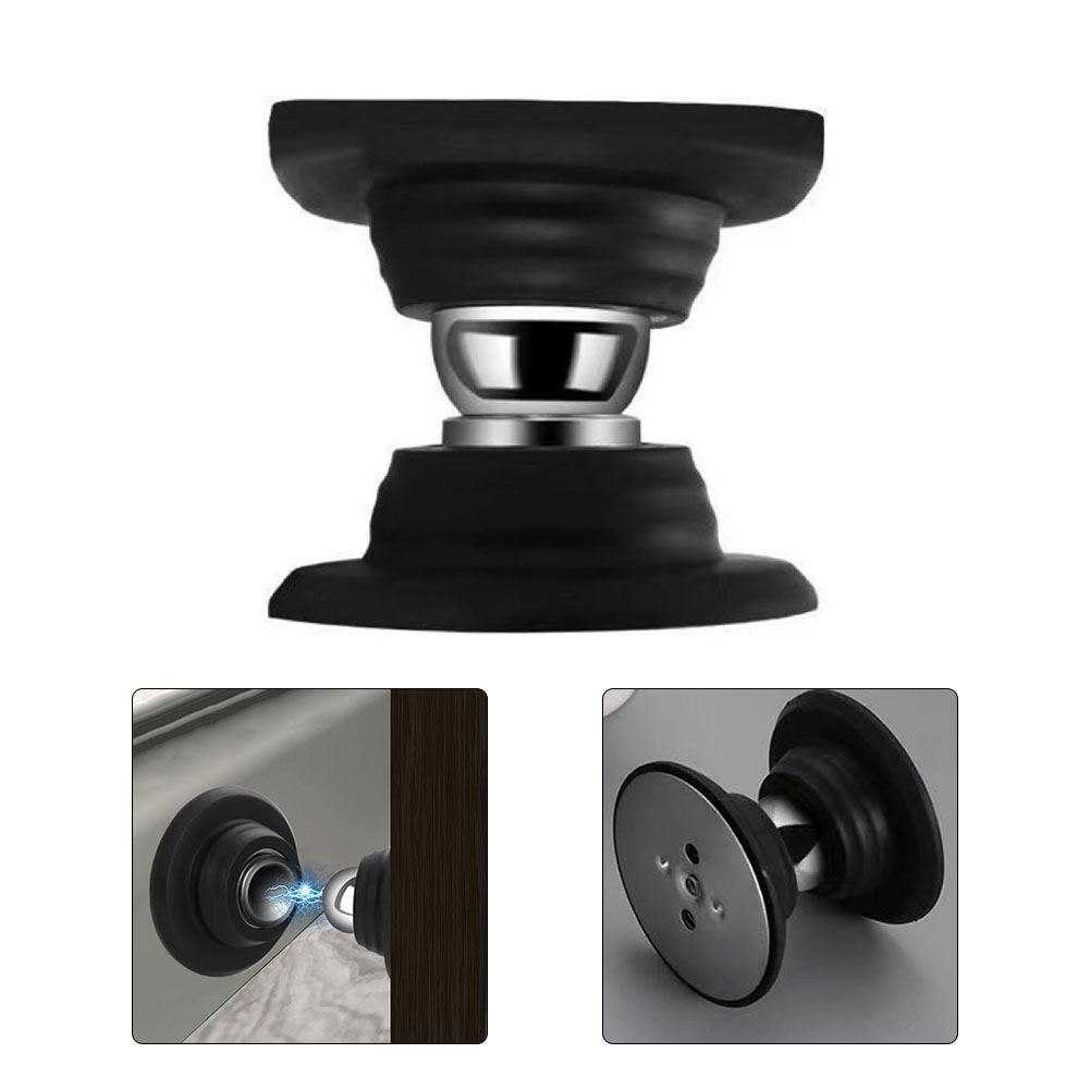 1 PC ซิลิโคนประตูประตูแม่เหล็ก - Door Stop Alarm บทวิจารณ์และราคา
