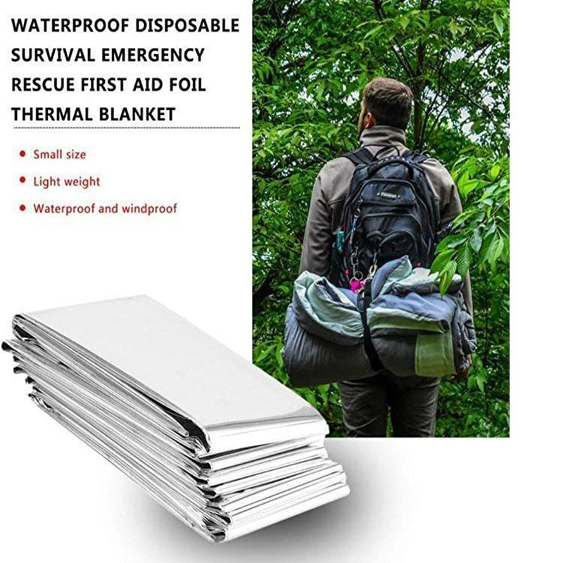 ผ้าห่มฉุกเฉินไมลาร์เก็บความร้อ - First Aid Bag Kit บทวิจารณ์และราคา