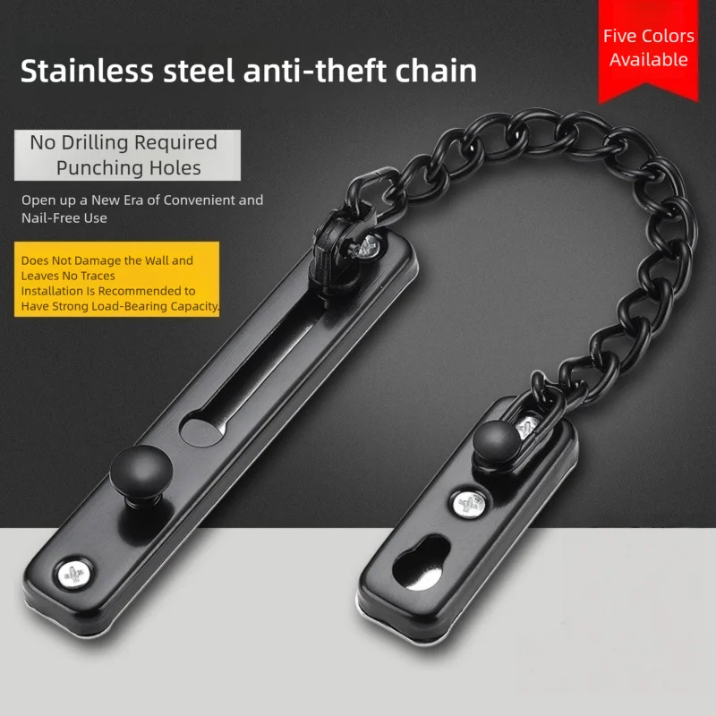 ตัวป้องกันสลักแบบกดขัดเงาสำหรั - Security Chain Door บทวิจารณ์และราคา