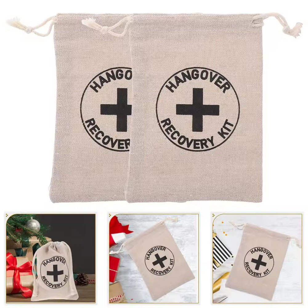 ถุงผ้าฝ้ายลินินสำหรับงานปาร์ตี - First Aid Bag Kit บทวิจารณ์และราคา
