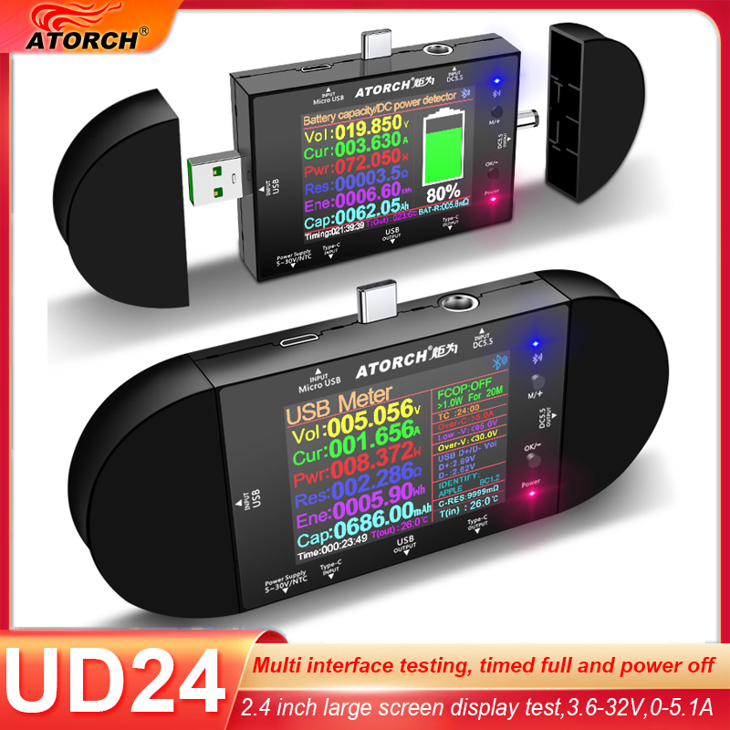 UD24 เครื่องทดสอบ USB ขนาด 2.4 - Co Detector Plug บทวิจารณ์และราคา