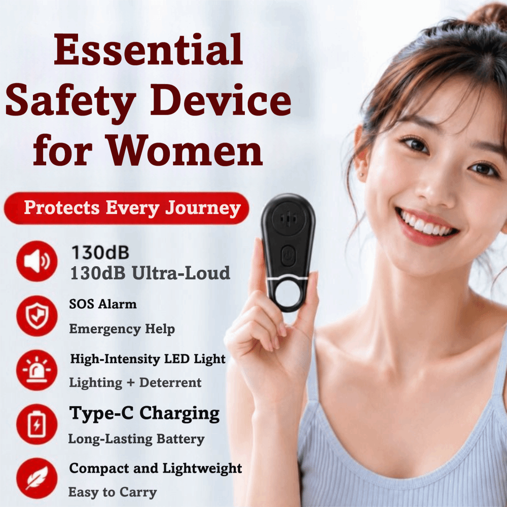 สัญญาณเตือนภัยส่วนบุคคลแบบพกพา - Personal Alarm Keychain บทวิจารณ์และราคา