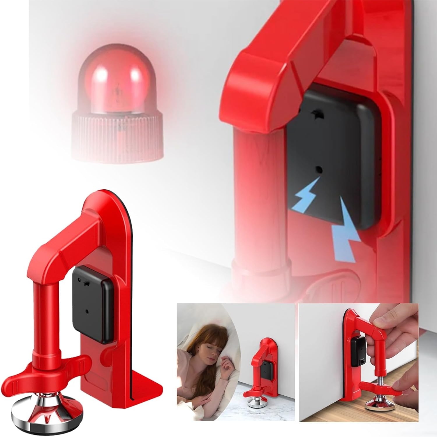 แบตเตอรี่ขับเคลื่อนนาฬิกาปลุกป - Door Stop Alarm บทวิจารณ์และราคา