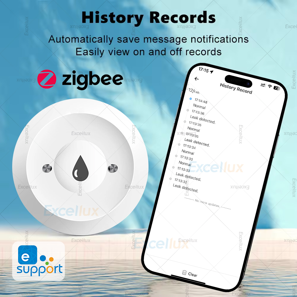 Ewelink Zigbee 3.0 Water Senso - Water Alarm Sensor บทวิจารณ์และราคา