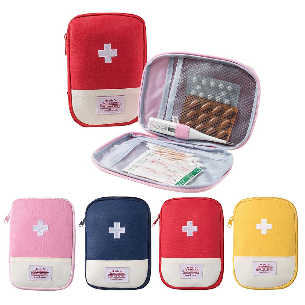 ชุดปฐมพยาบาลแบบพกพาการเดินทางก - First Aid Bag Kit บทวิจารณ์และราคา