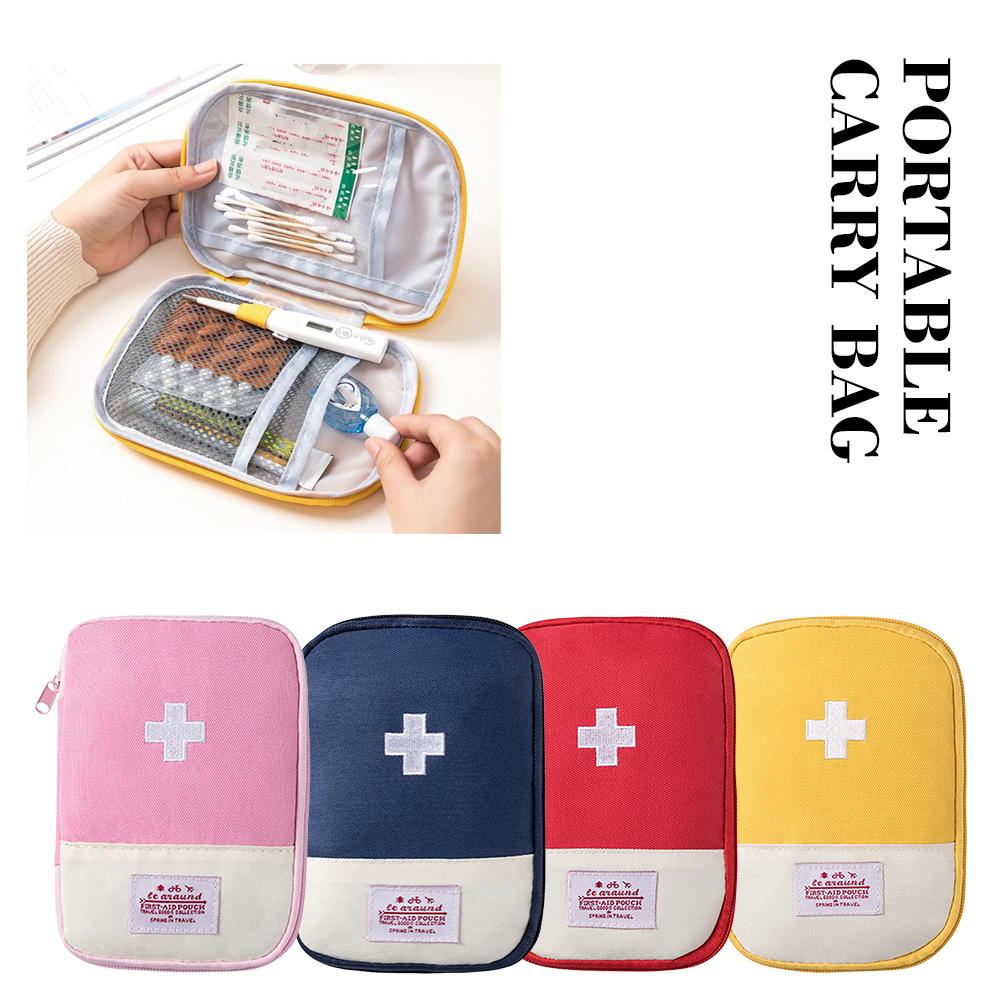 ชุดปฐมพยาบาลแบบพกพาการเดินทางก - First Aid Bag Kit บทวิจารณ์และราคา