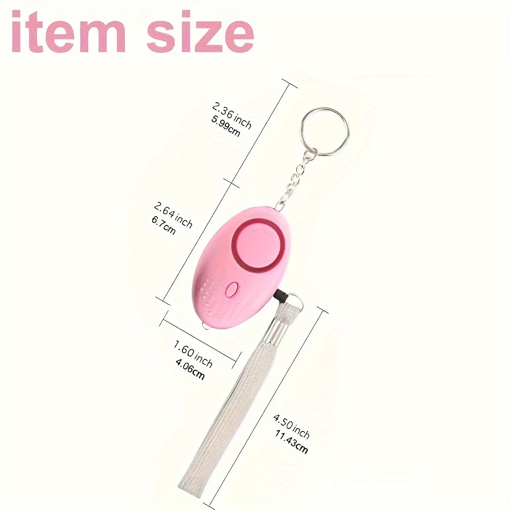สัญญาณเตือนความปลอดภัยส่วนบุคค - Personal Alarm Keychain บทวิจารณ์และราคา