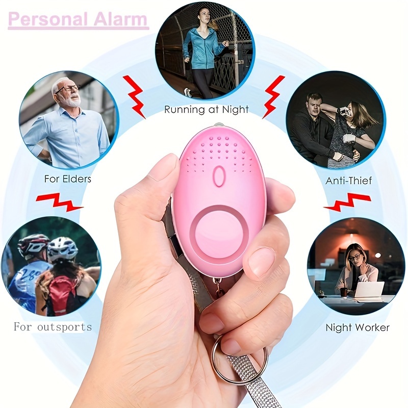 สัญญาณเตือนความปลอดภัยส่วนบุคค - Personal Alarm Keychain บทวิจารณ์และราคา