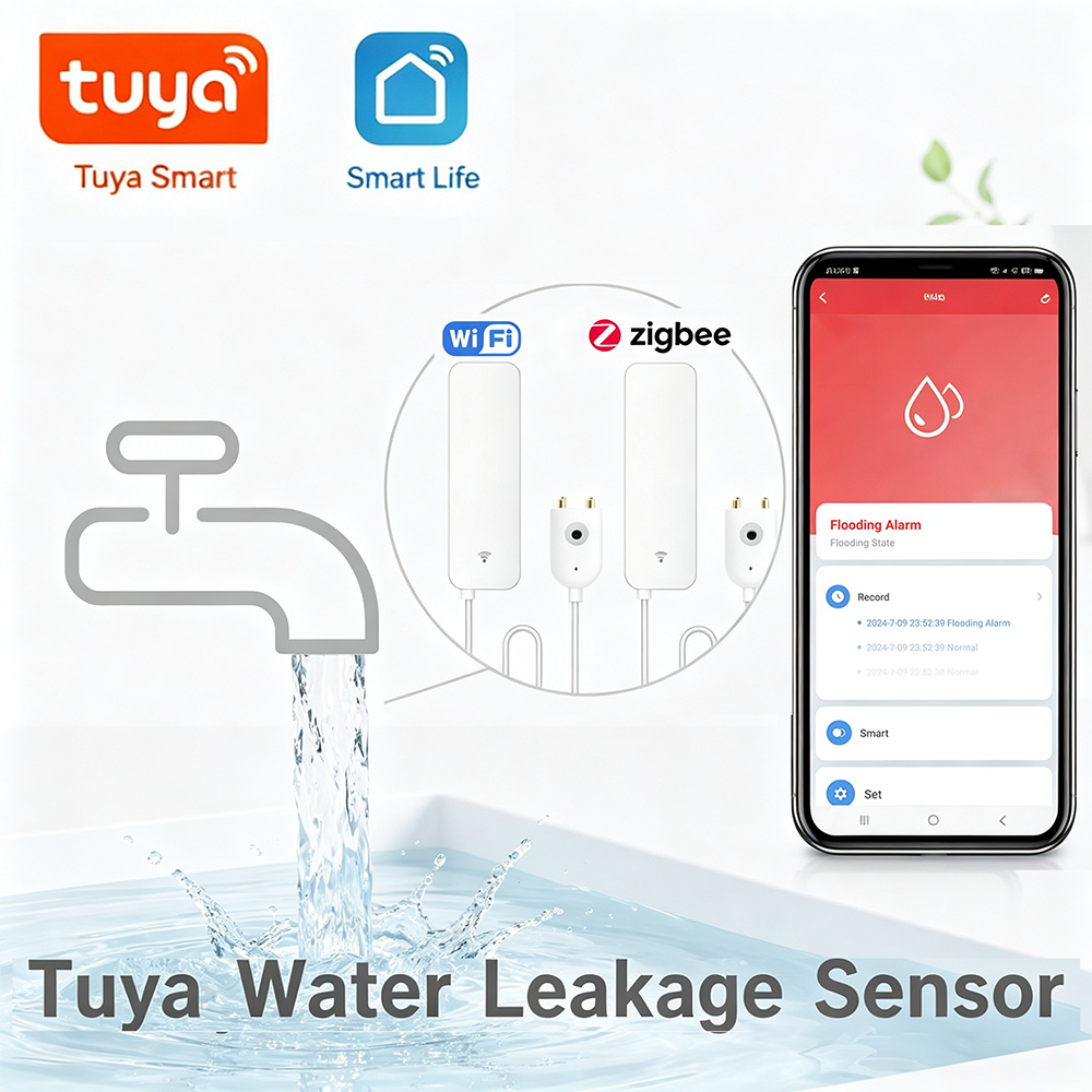 เซ็นเซอร์ตรวจจับน้ำรั่วซึม Zig - Water Alarm Sensor บทวิจารณ์และราคา