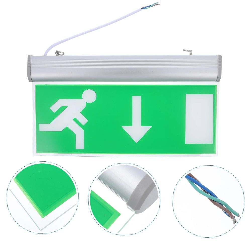 ไฟฉุกเฉิน LED สำหรับธุรกิจ 110 - Emergency Exit Sign บทวิจารณ์และราคา