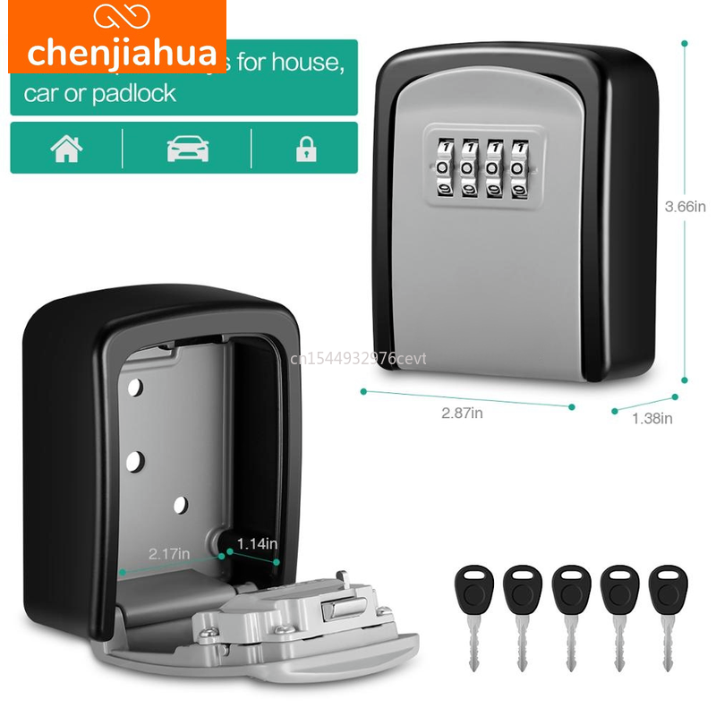 Wall Mount Key Storage Secret  - Lockbox Key Secure บทวิจารณ์และราคา