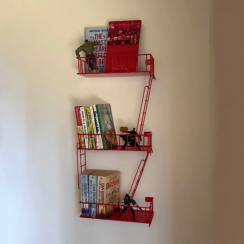 ชั้นวางของติดผนังแบบ Fire Esca - Fire Escape Ladder บทวิจารณ์และราคา