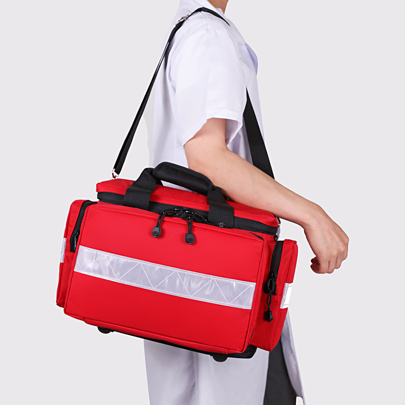 ชุดปฐมพยาบาลกลางแจ้งความจุขนาด - First Aid Bag Kit บทวิจารณ์และราคา