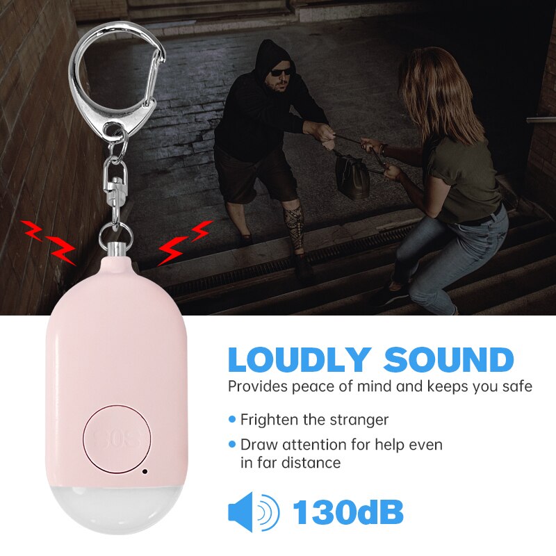 อุปกรณ์เตือนภัยส่วนบุคคล SOS ฉ - Personal Alarm Keychain บทวิจารณ์และราคา