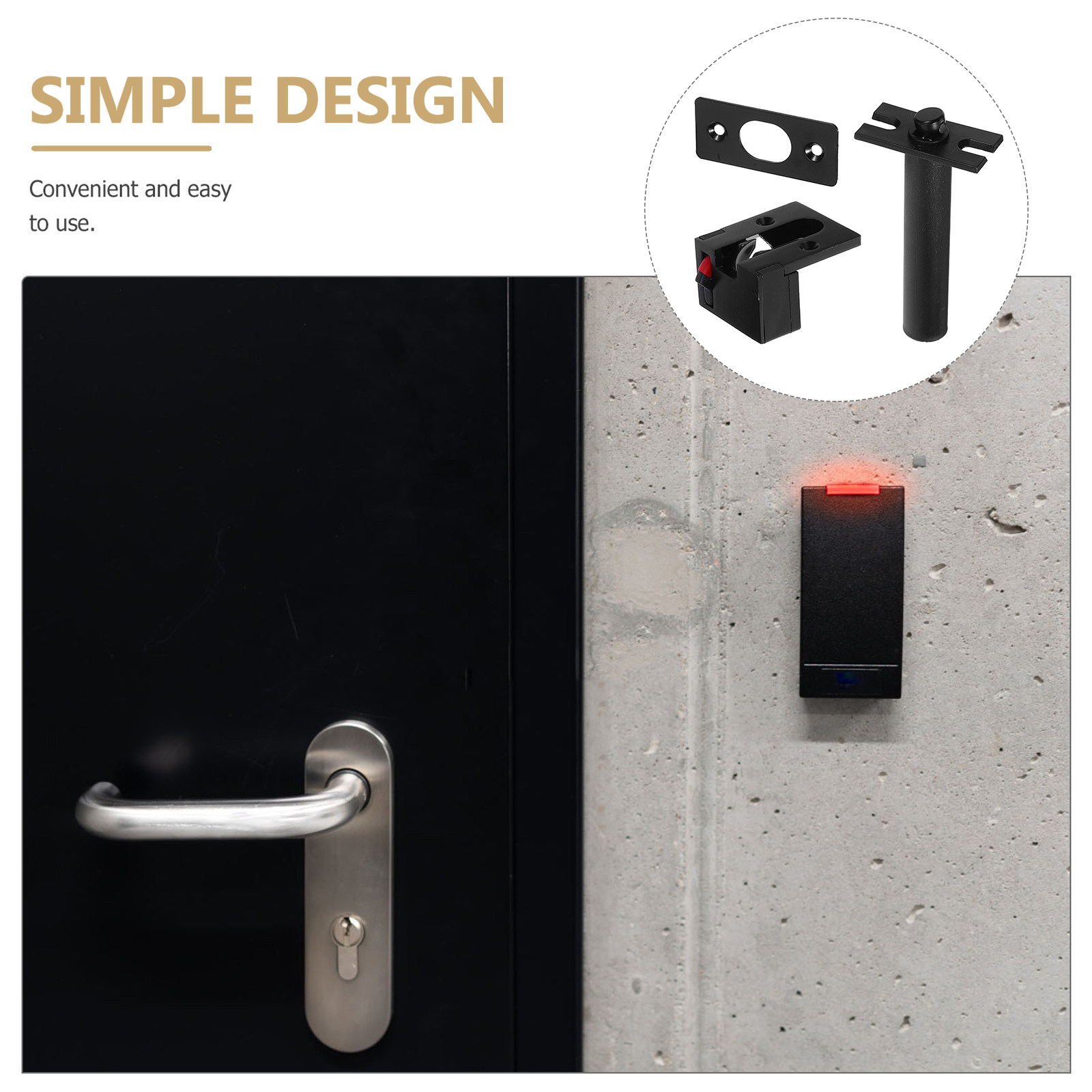 1 ชุด โซ่ล็อคประตูสแตนเลสแบบซ่ - Security Chain Door บทวิจารณ์และราคา