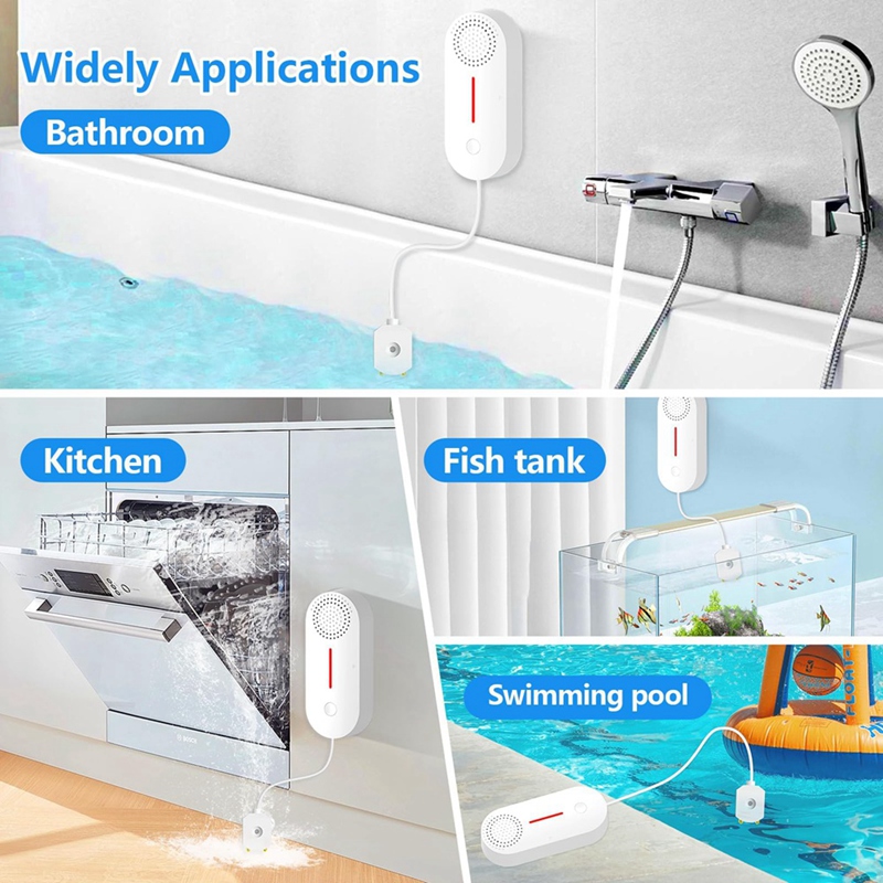 เครื่องตรวจจับน้ำ, เซ็นเซอร์น้ - Water Alarm Sensor บทวิจารณ์และราคา