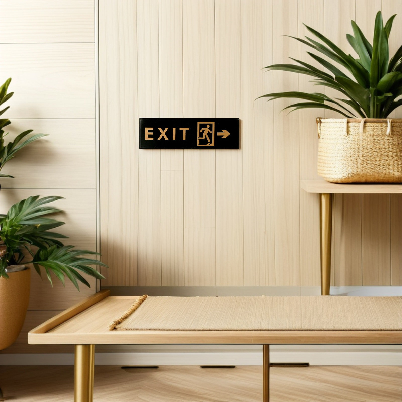 ป้ายทางออกอะคริลิก 5 ชิ้น แบบต - Emergency Exit Sign บทวิจารณ์และราคา