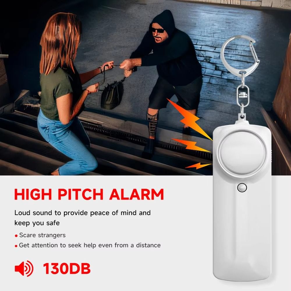 สัญญาณเตือนภัยส่วนตัวเสียงดัง  - Personal Alarm Keychain บทวิจารณ์และราคา