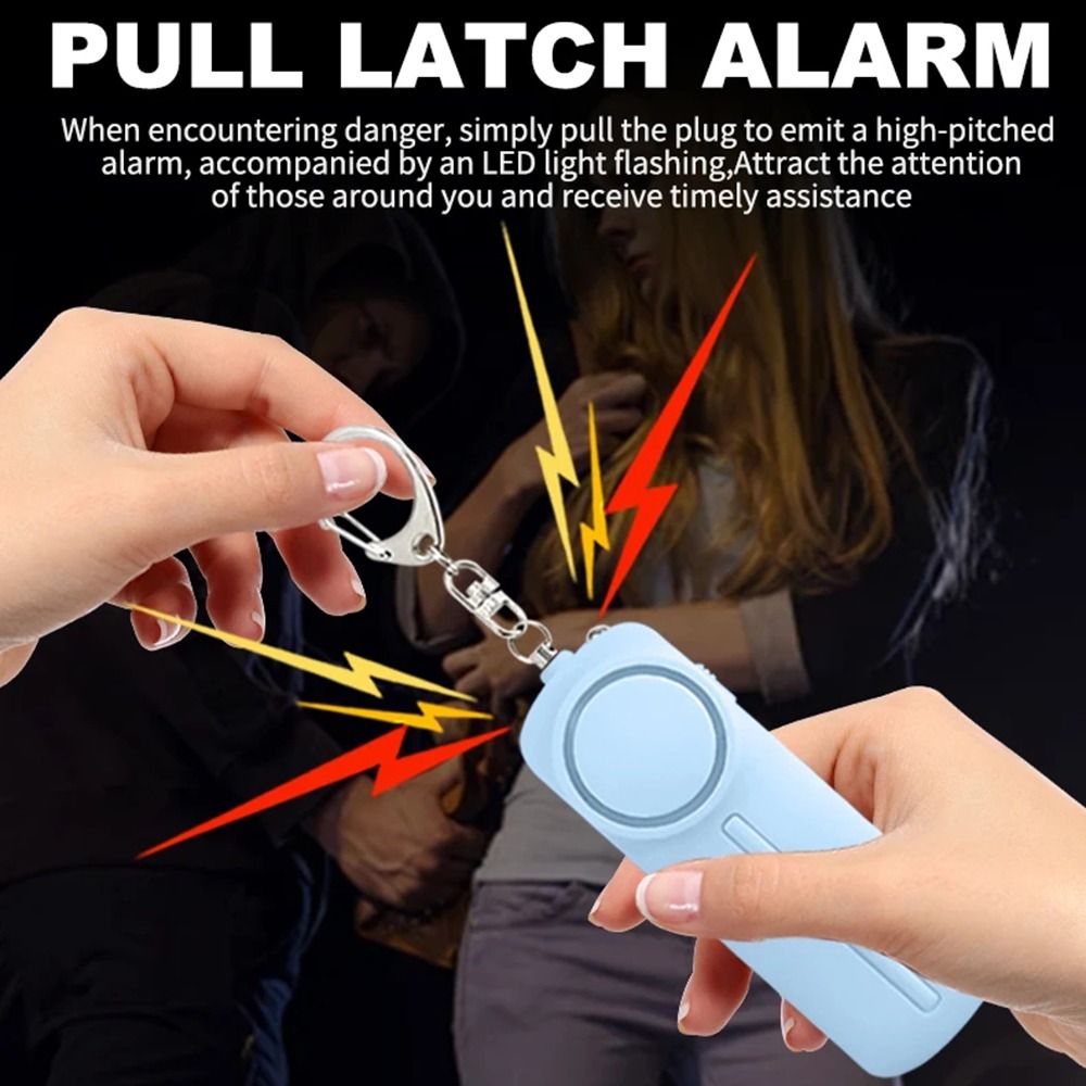 สัญญาณเตือนภัยส่วนตัวเสียงดัง  - Personal Alarm Keychain บทวิจารณ์และราคา