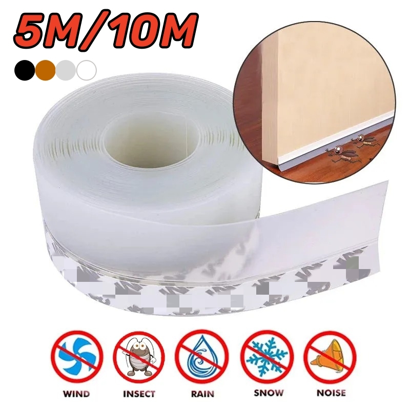 5 M/10 M ด้านล่างซีล Strip สภา - Window Lock Bar บทวิจารณ์และราคา
