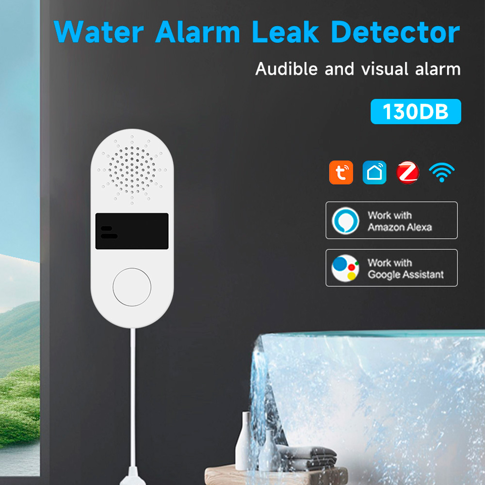 Tuya เครื่องตรวจรอยรั่วน้ำ Wi- - Water Alarm Sensor บทวิจารณ์และราคา