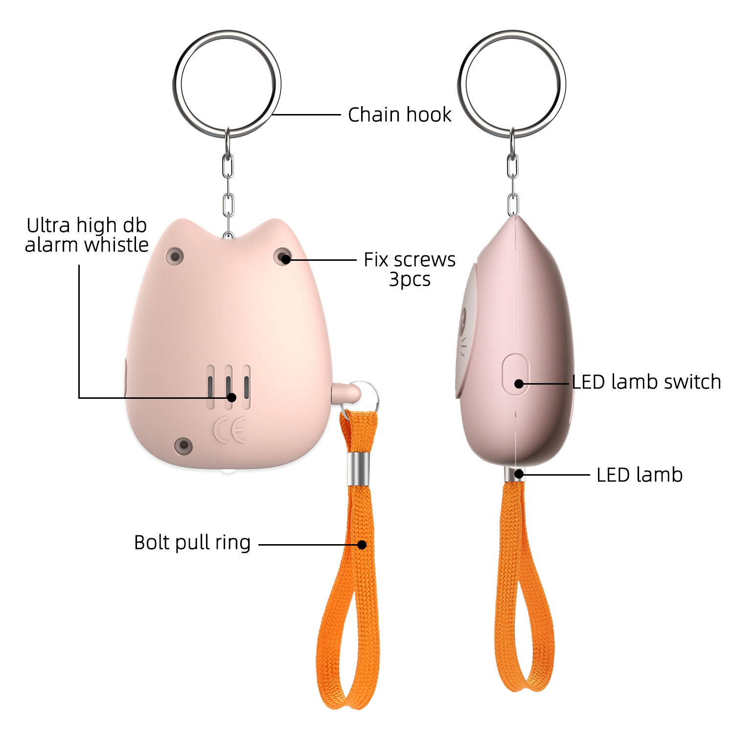 2025 ใหม่ Personal ALARM Self- - Personal Alarm Keychain บทวิจารณ์และราคา