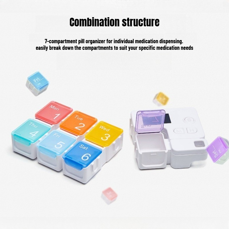 กล่องจัดยาพร้อมระบบเตือนความจำ - Medicine Cabinet Lock บทวิจารณ์และราคา