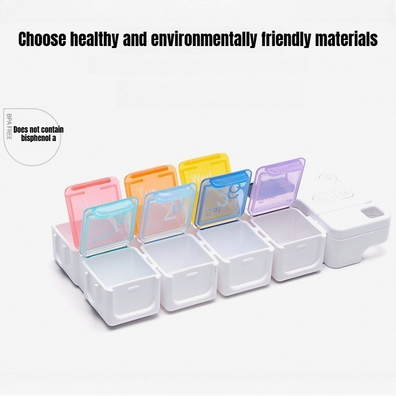 กล่องจัดยาพร้อมระบบเตือนความจำ - Medicine Cabinet Lock บทวิจารณ์และราคา