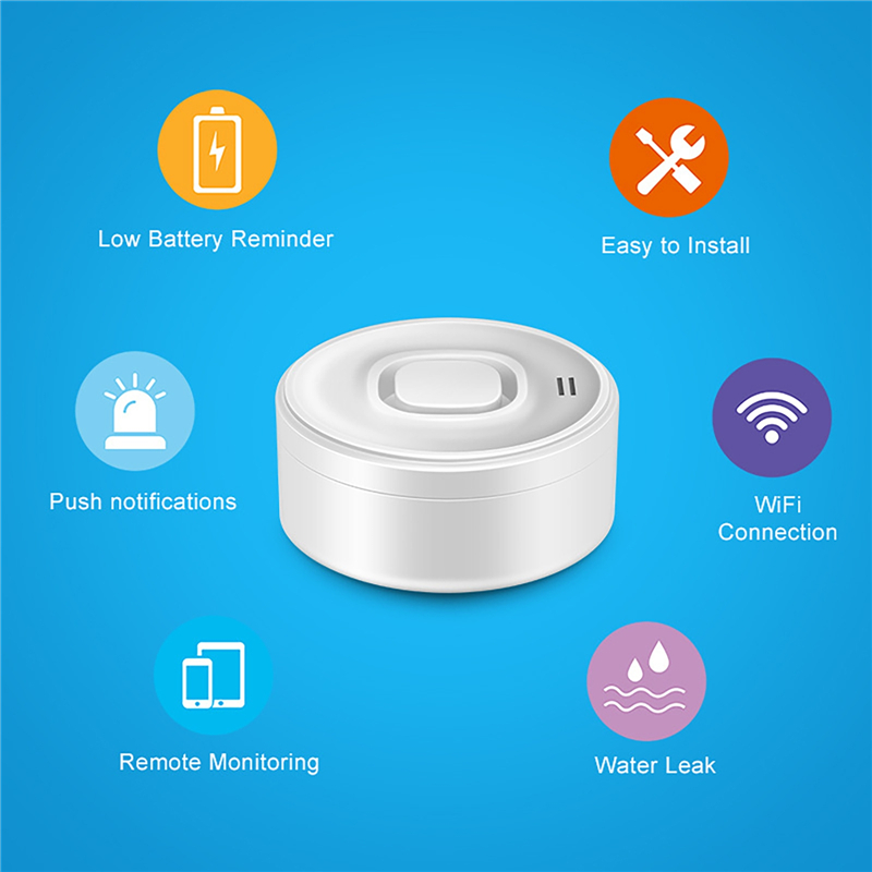 เครื่องตรวจจับน้ำรั่วแบบสมาร์ท - Water Alarm Sensor บทวิจารณ์และราคา