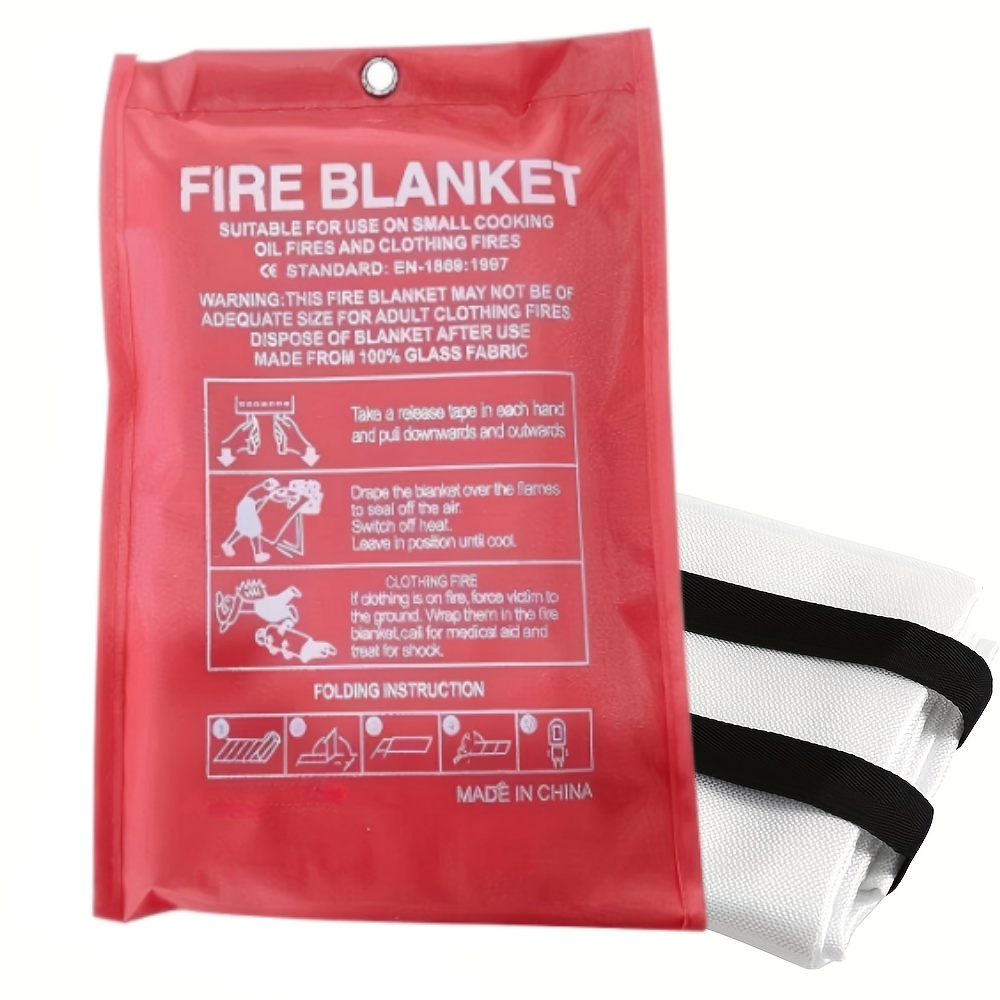 ผ้าห่มกันไฟ / ผ้าห่มดับเพลิงฉุ - Fire Blanket Kitchen บทวิจารณ์และราคา