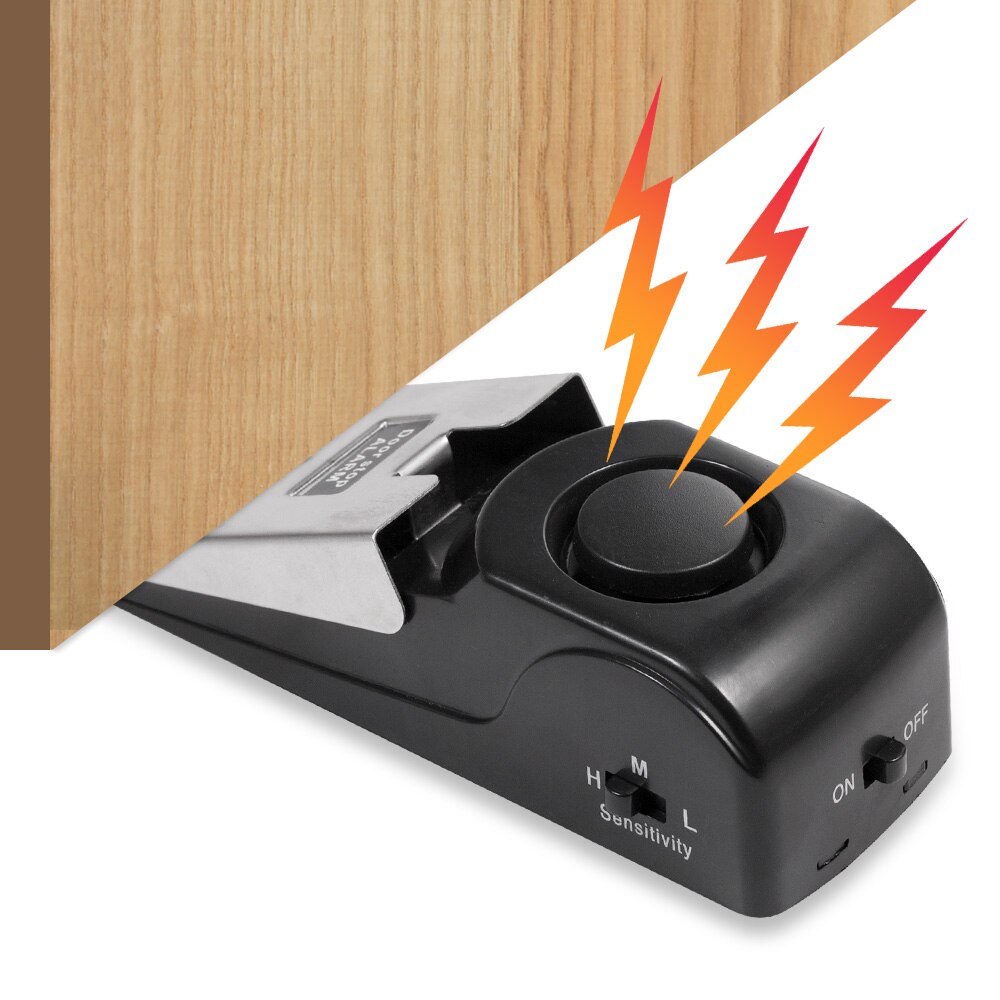 ระบบเตือนภัยประตูไร้สาย 125dB  - Door Stop Alarm บทวิจารณ์และราคา