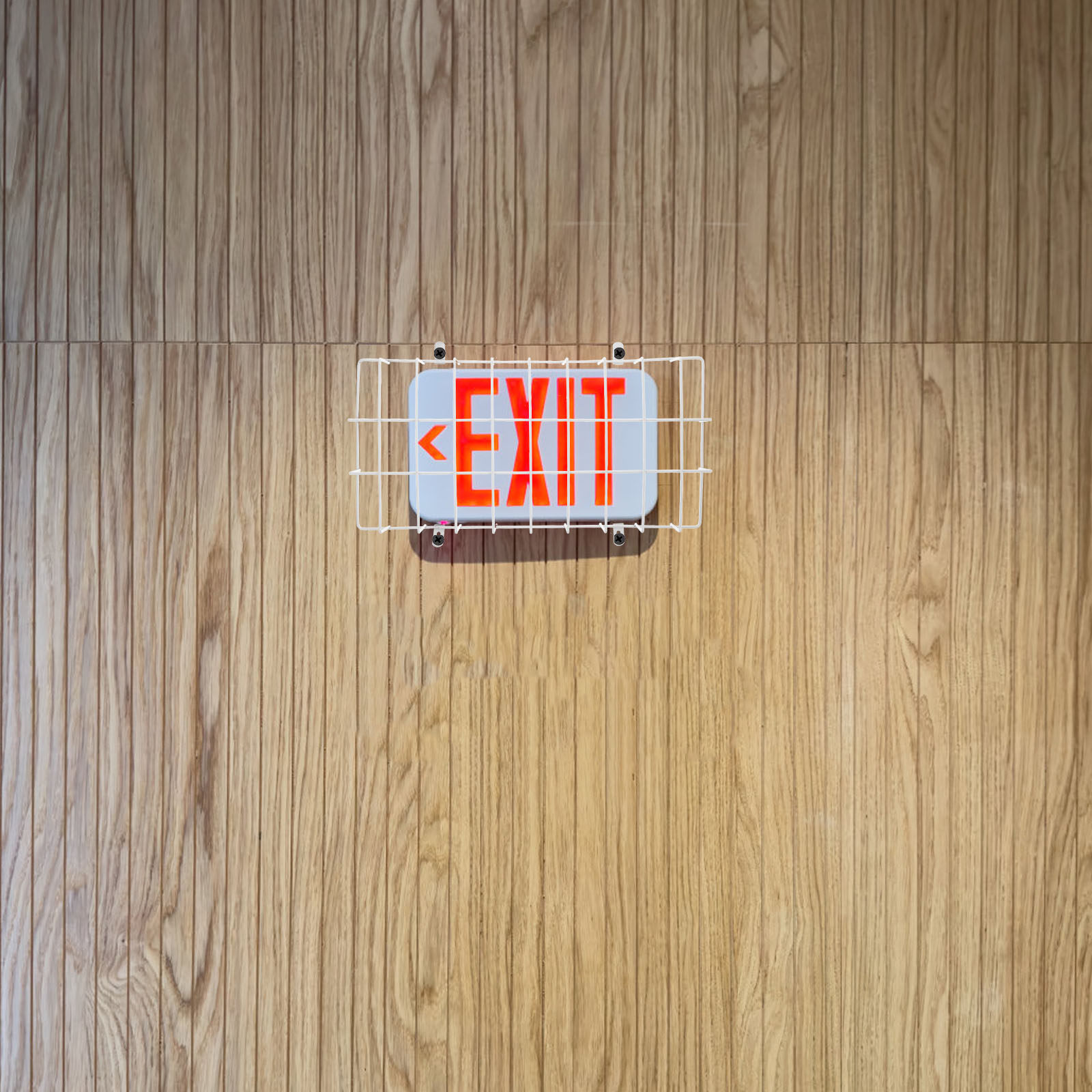 ป้ายเตือนทางออกฉุกเฉินแบบติดผน - Emergency Exit Sign บทวิจารณ์และราคา