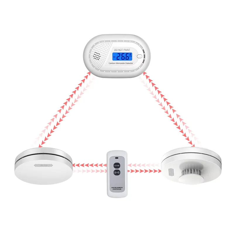 เครื่องตรวจจับควันและคาร์บอนมอ - Smoke Detector Interconnected บทวิจารณ์และราคา
