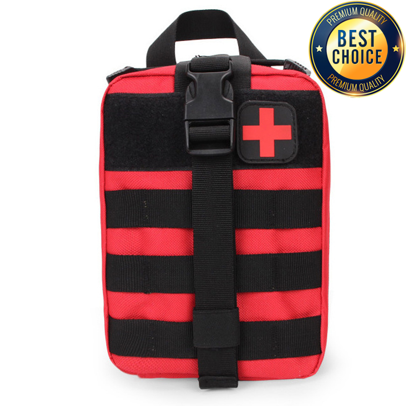 Molle ยุทธวิธีชุดปฐมพยาบาลถุงแ - First Aid Bag Kit บทวิจารณ์และราคา