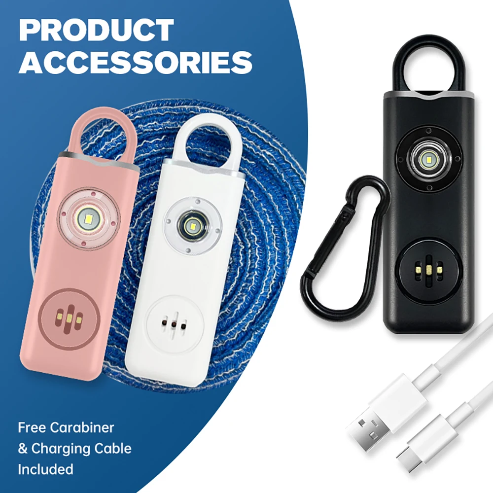พวงกุญแจสัญญาณเตือนภัยส่วนบุคค - Personal Alarm Keychain บทวิจารณ์และราคา