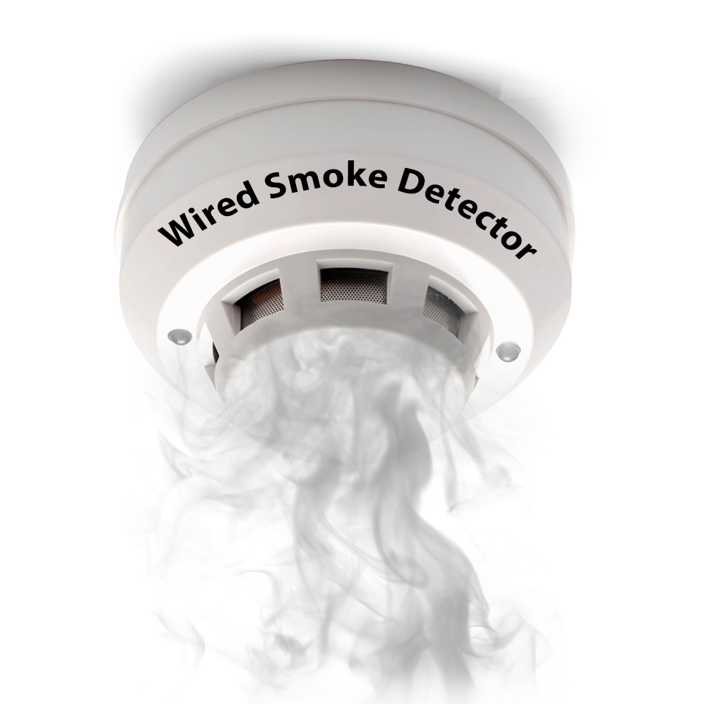 เซ็นเซอร์ตรวจจับควันไฟแบบมีสาย - Smoke Detector Interconnected บทวิจารณ์และราคา