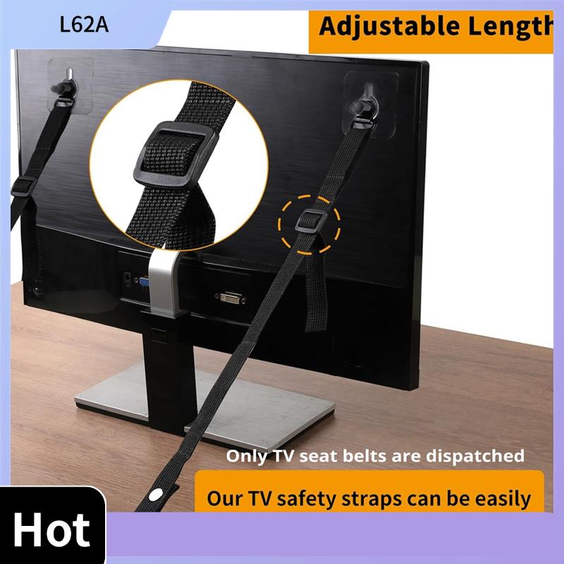 L62A 4 PCS ปรับสายรัดความปลอดภ - Earthquake Anchor Strap บทวิจารณ์และราคา
